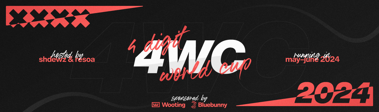 4 Digit World Cup 2024