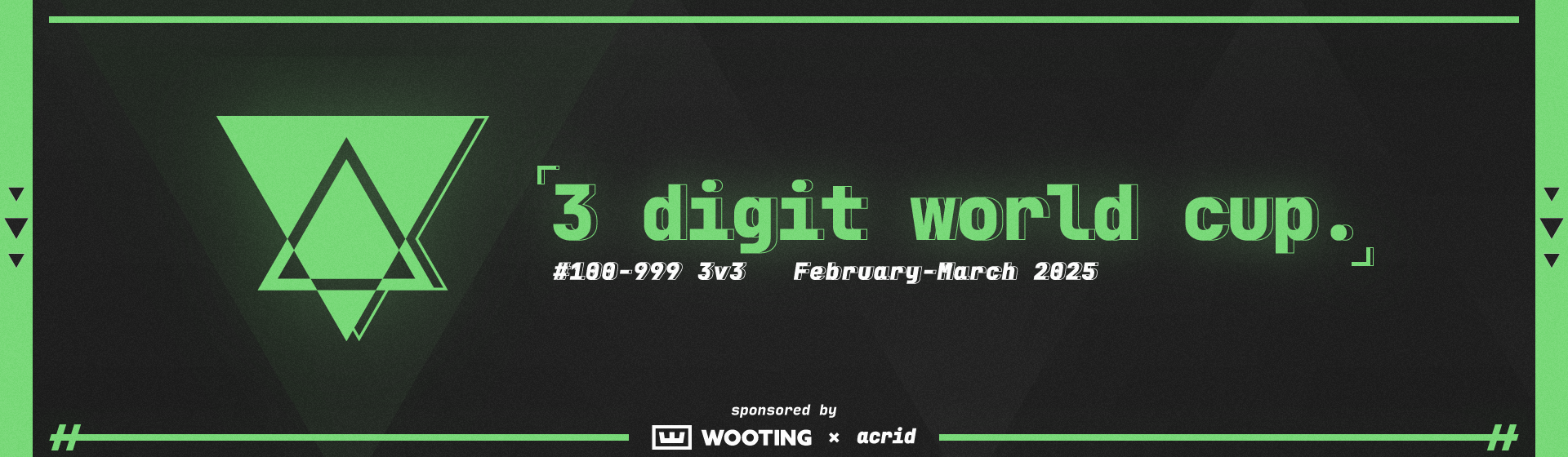 3 Digit World Cup 2025